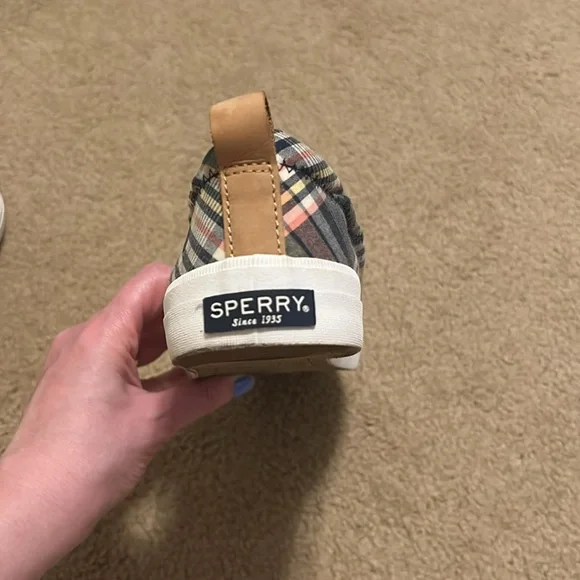Sperry Plaid Top Slider 8 - Picture 12 of 13